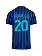 Billige Inter Milan Hakan Calhanoglu #20 Hjemmedrakt 2025-26 Kortermet